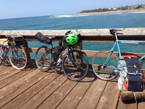 Bikes at the pier