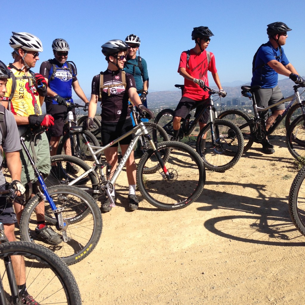 Saturday Ride in Topanga is going to break into a couple groups.   A bit faster pace and a bit more chill.  Expect a hill or two. Always a good crowd, always fun.   We leave right at 8 AM so we can ride for a couple hours and get back to open by 11.   