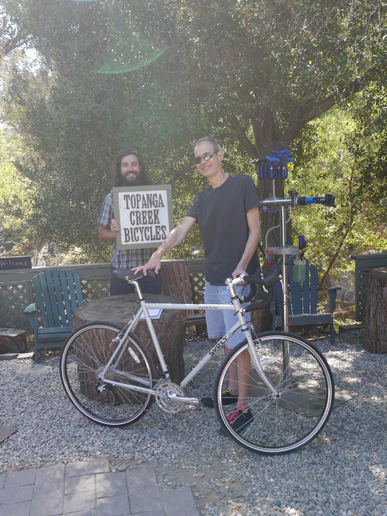 Ted wants to do some riding and did his due diligence on the ideal bike for his needs.  Not uncommon for people researching a comfortable, sturdy, long lasting, great bike, Ted's research brought him to the Surly Long Haul Trucker.   Also a favorite of ours.   