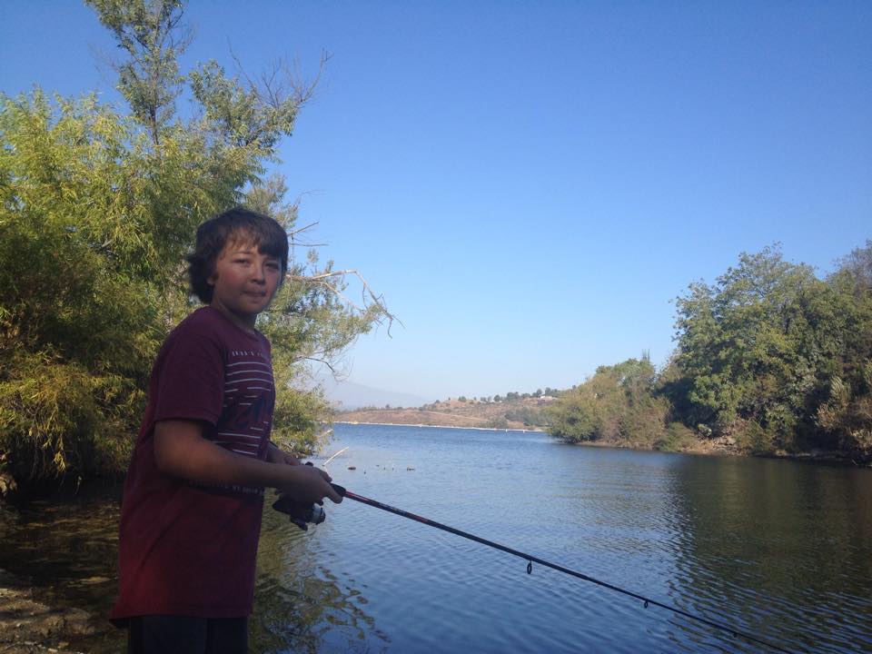 Cam fishing. 