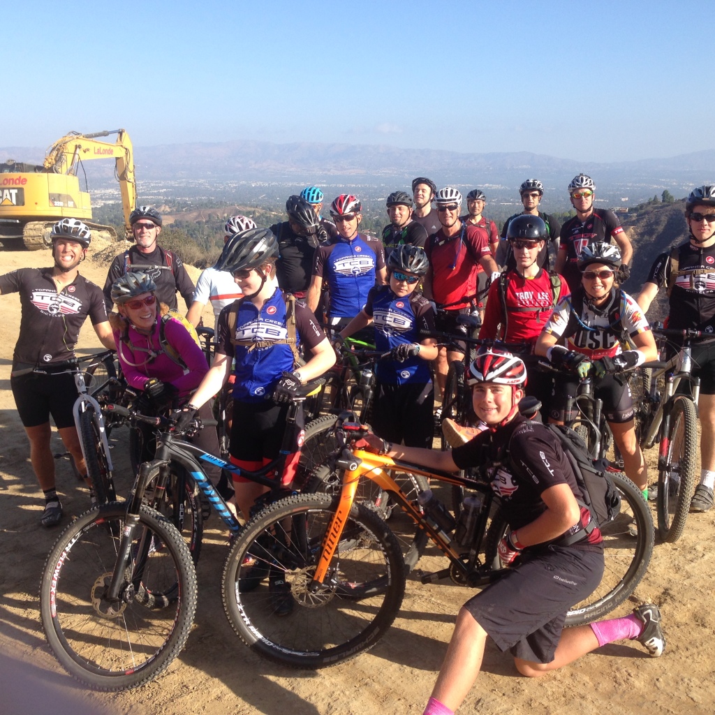 Everyone on the shop ride October 18, 2014
