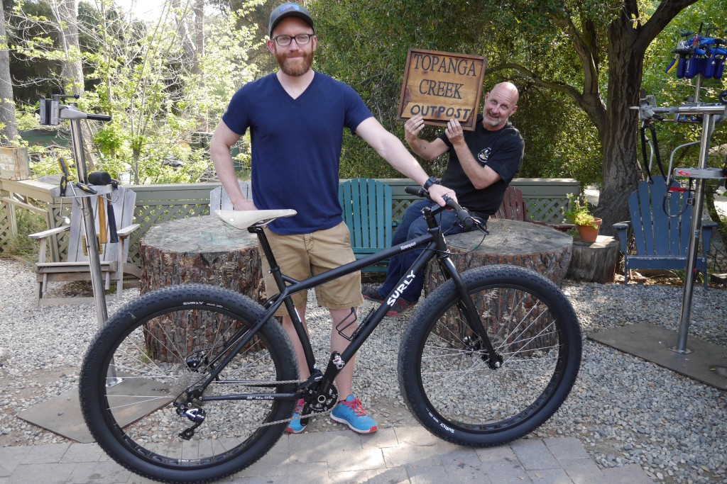 Topher with his SURLY Krampus