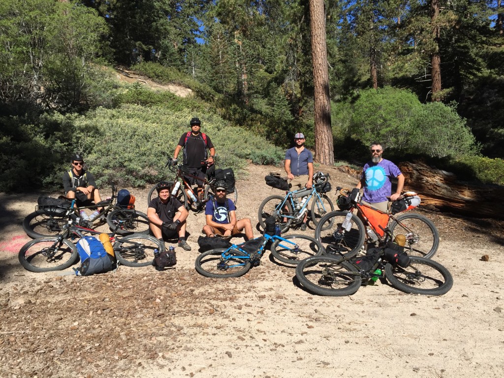 Our posse of bikepackers