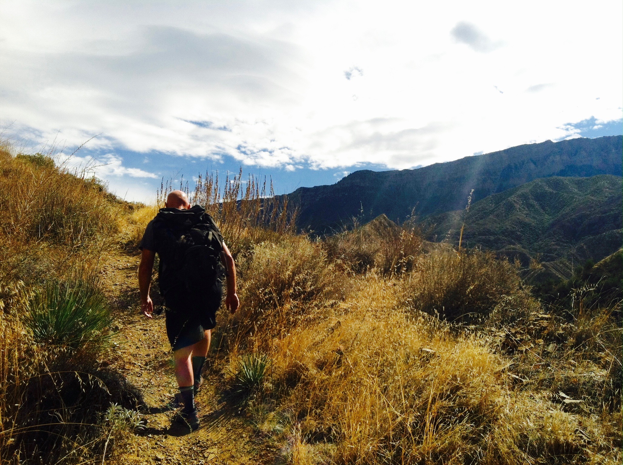 We hiked 20 miles on UnPredict Your Wednesday into the Sespe Wilderness to the Willet Hot Springs.   Backpacking, camping and hiking.   